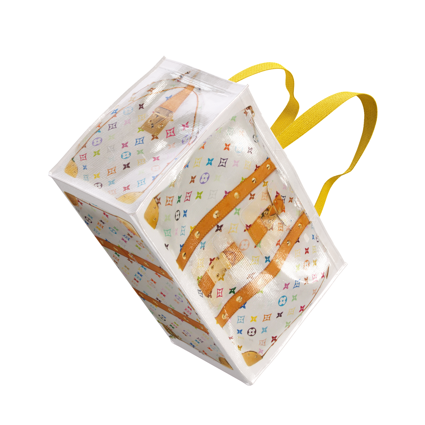 SAC D'ÉPICERIE TITA BABY DUFFLE, TOILE MULTICOLORE, GRAND