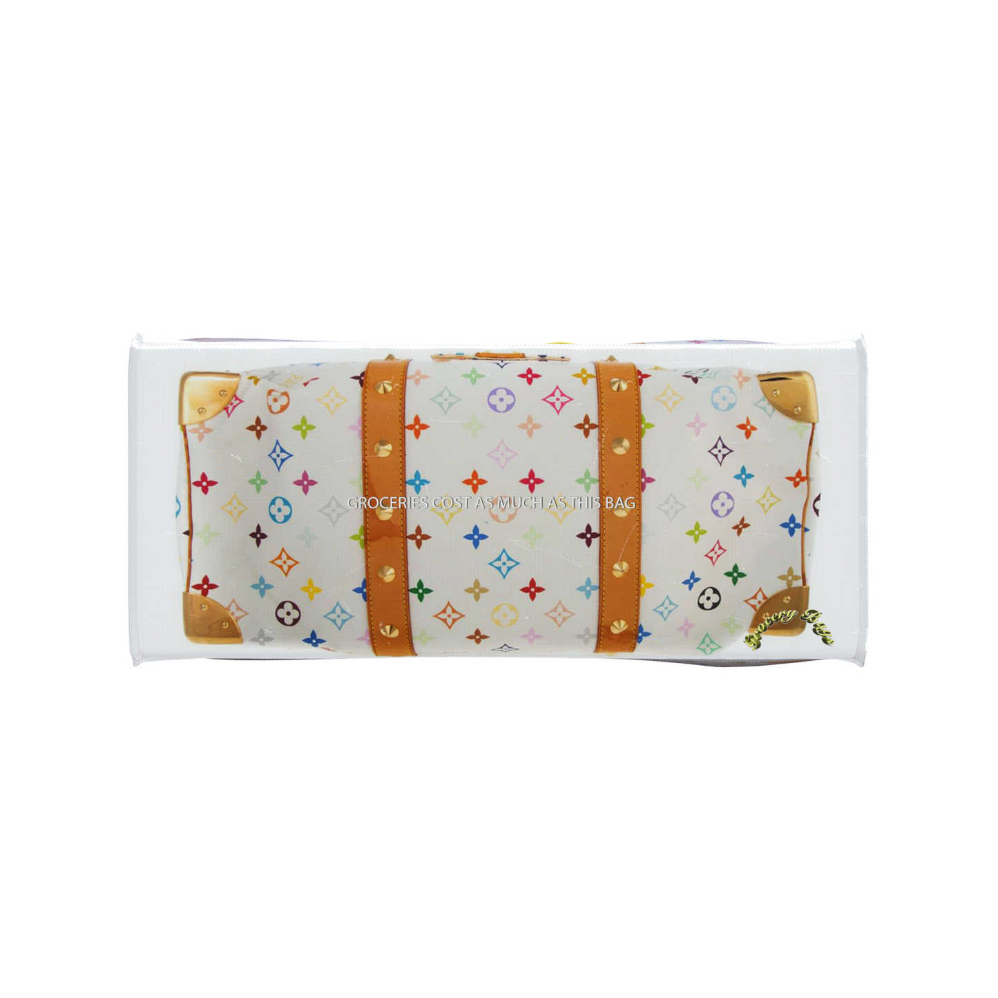 SAC D'ÉPICERIE TITA BABY DUFFLE, TOILE MULTICOLORE, GRAND